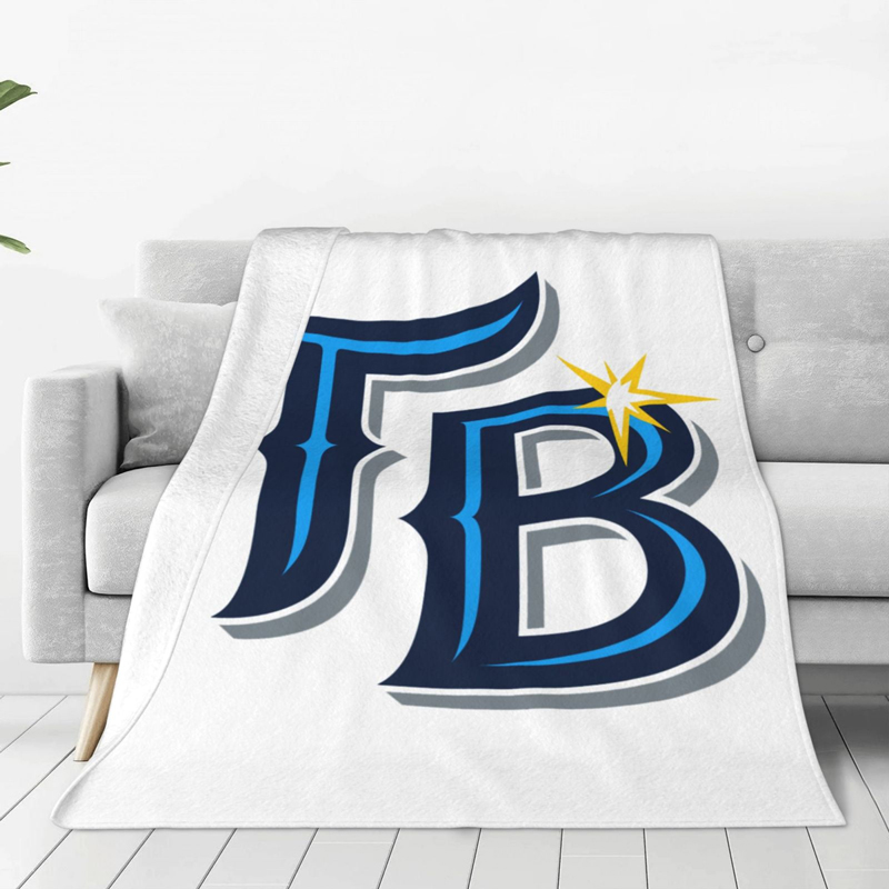 Tampa Bay Rays Blanket Sherpa Blanket Throw Blanket