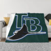 tampa bay rays blanket sherpa blanket throw blanket v23