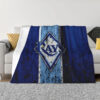 Tampa Bay Rays Blankets FLeece Blanket Throw Blanket tampa bay rays blankets fleece blanket throw blanket v1