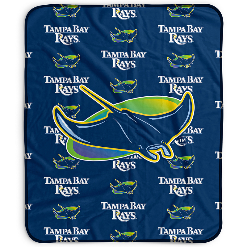 Tampa Bay Rays Blankets Sherpa Blanket Throw Blanket