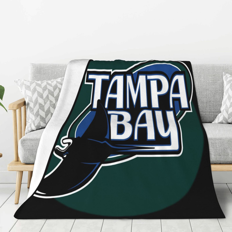 Tampa Bay Rays Blankets Sherpa Blanket Throw Blanket