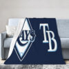 Tampa Bay Rays Blankets Sherpa Blanket Throw Blanket tampa bay rays blankets sherpa blanket throw blanket v22