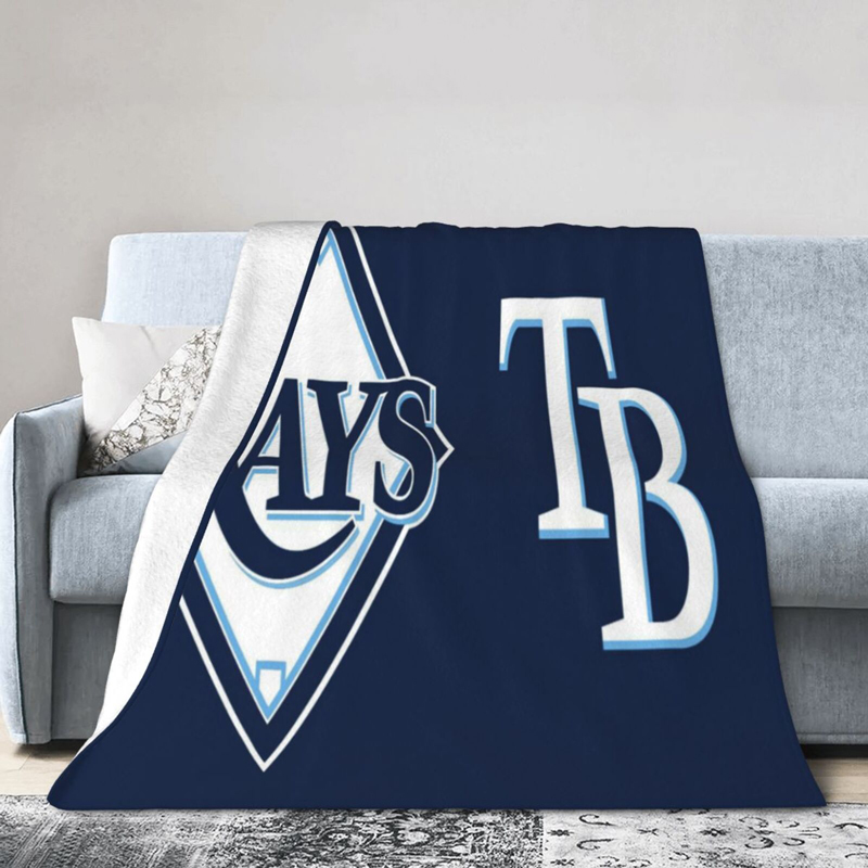 Tampa Bay Rays Blankets Sherpa Blanket Throw Blanket