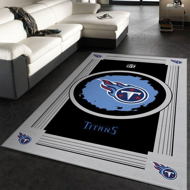Tennessee Titans Rug NFL Area Rug Dining Room Rugs Indoor Indoor Rugs Rectangle Carpet