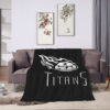 Tennessee Titans Blanket FLeece Blanket Throw Blanket tennessee titans blanket fleece blanket throw blanket v84