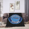 Tennessee Titans Blanket Sherpa Blanket Throw Blanket tennessee titans blanket sherpa blanket throw blanket v22