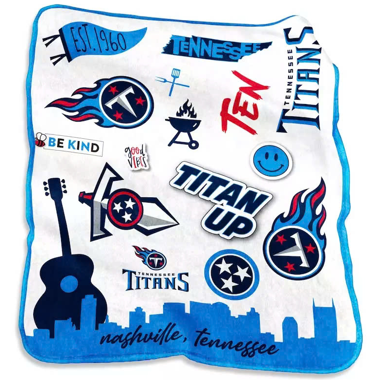 Tennessee Titans Blankets FLeece Blanket Throw Blanket