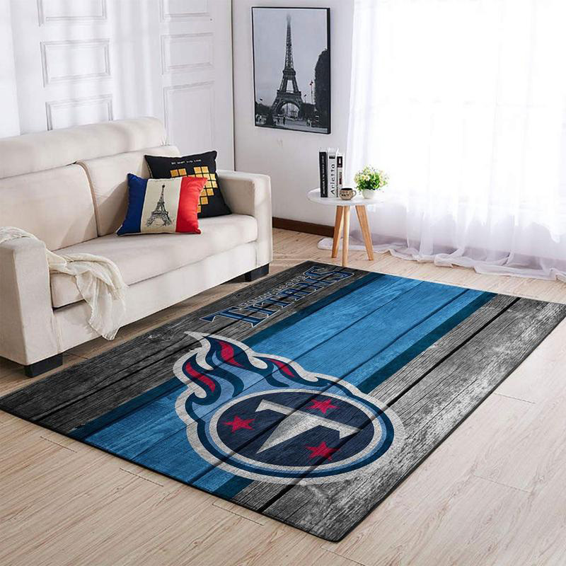 Tennessee Titans Rug NFL Area Rug Living Room Rug Indoor Rug Rectangle Carpet