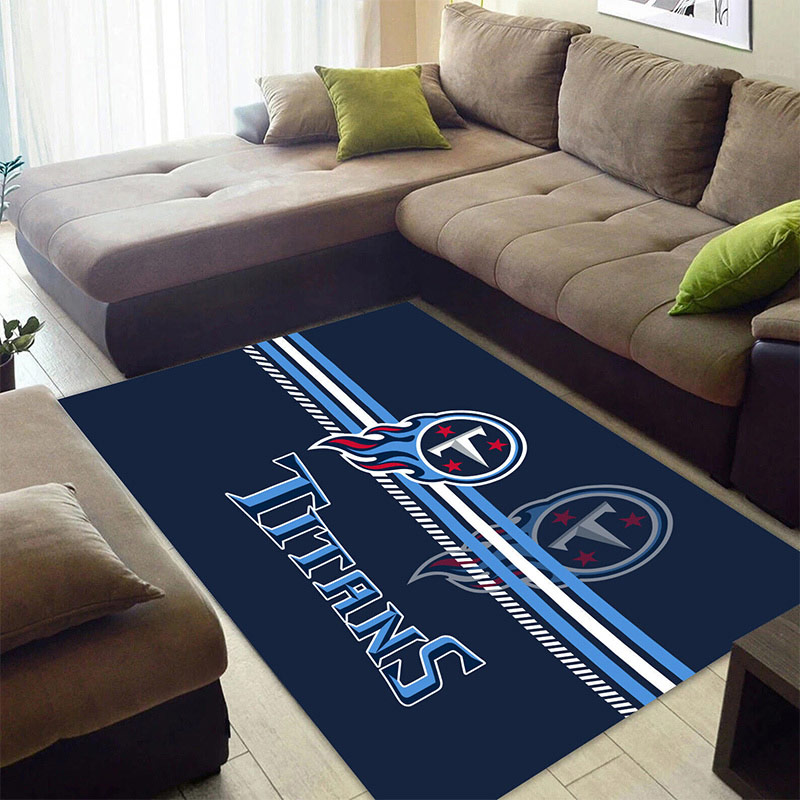 Tennessee Titans Rug NFL Area Rug Kitchen Rug Indoor Rugs Rectangle Carpet