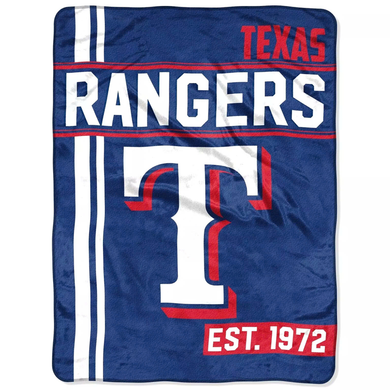 Texas Rangers Blanket FLeece Blanket Throw Blanket