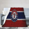 Texas Rangers Blanket FLeece Blanket Throw Blanket texas rangers blanket fleece blanket throw blanket v27