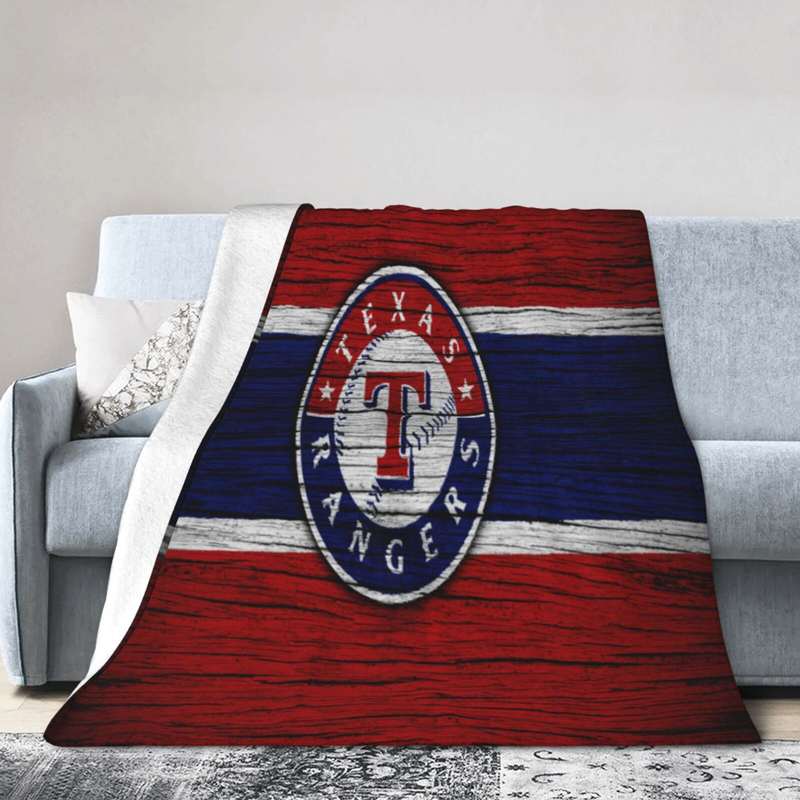 Texas Rangers Blanket FLeece Blanket Throw Blanket