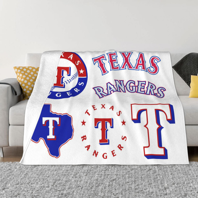 Texas Rangers Blanket FLeece Blanket Throw Blanket