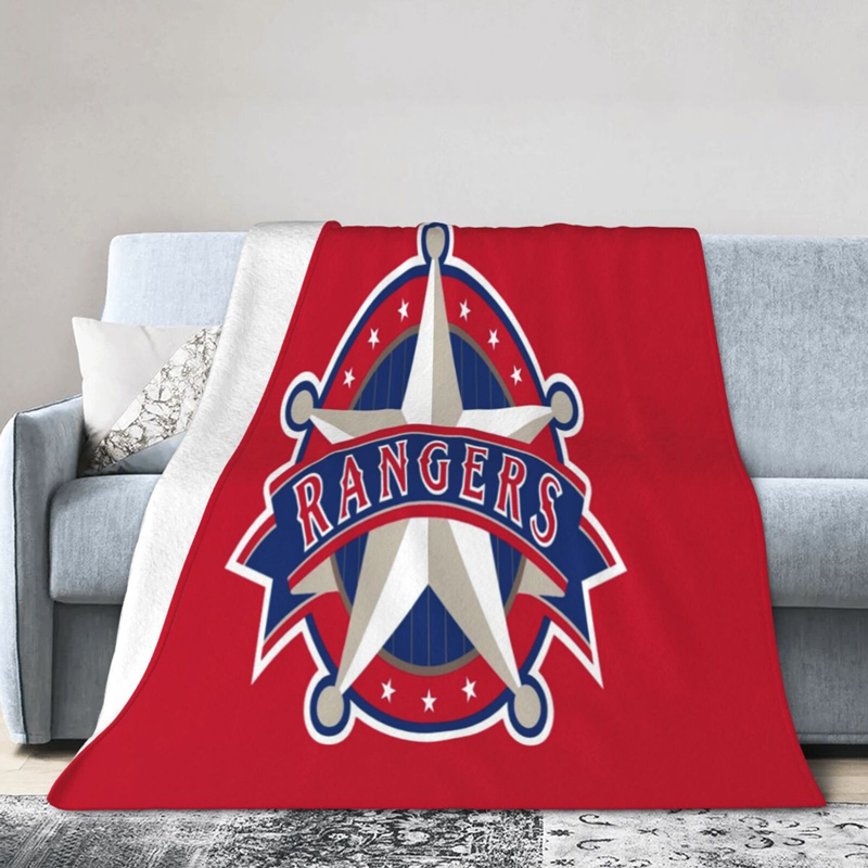 Texas Rangers Blanket FLeece Blanket Throw Blanket