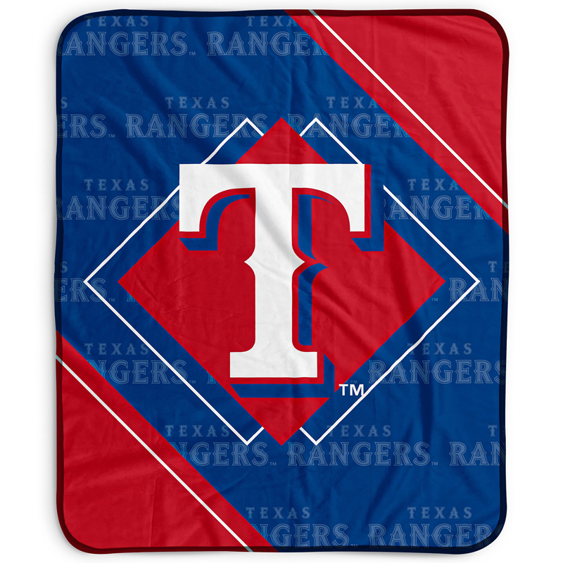 Texas Rangers Blanket Sherpa Blanket Throw Blanket