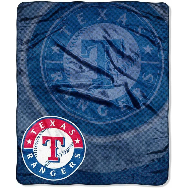 Texas Rangers Blanket Sherpa Blanket Throw Blanket