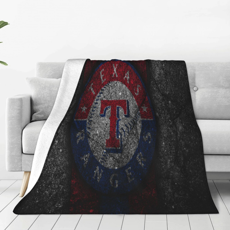 Texas Rangers Blanket Sherpa Blanket Throw Blanket