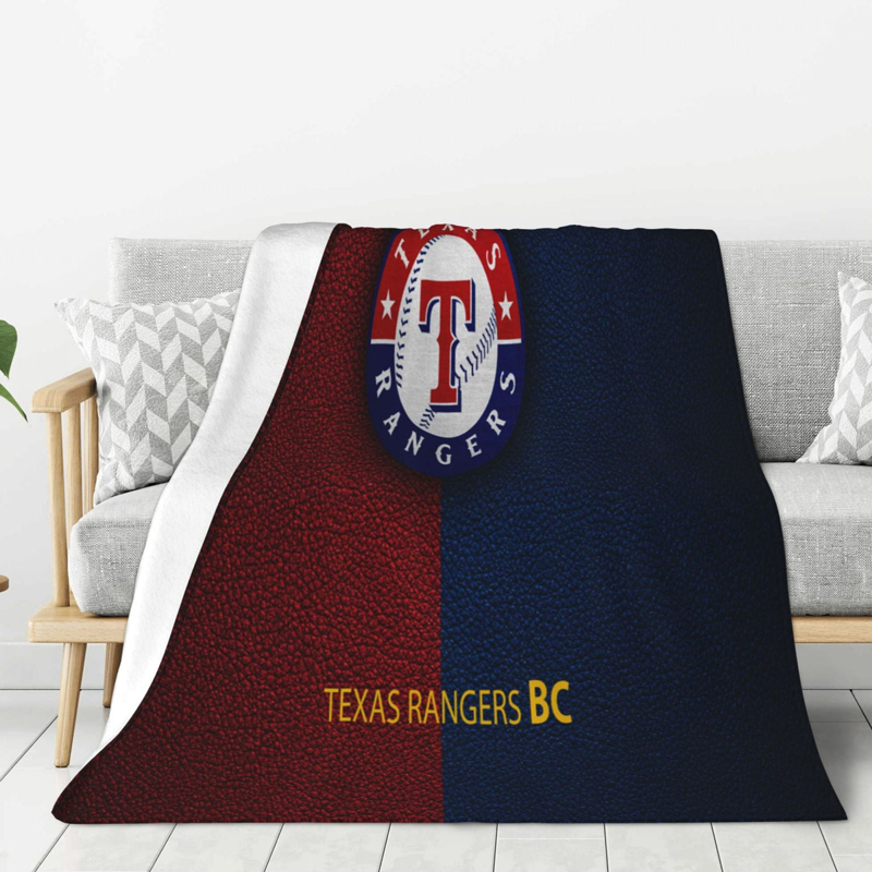 Texas Rangers Blanket Sherpa Blanket Throw Blanket