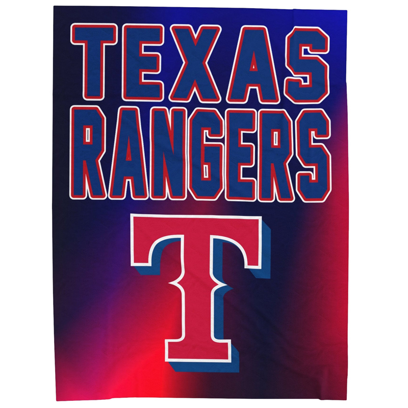 Texas Rangers Blanket Sherpa Blanket Throw Blanket