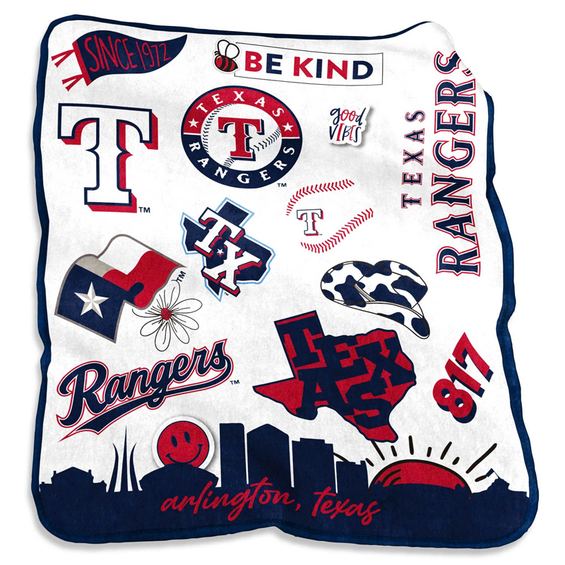 Texas Rangers Blankets FLeece Blanket Throw Blanket