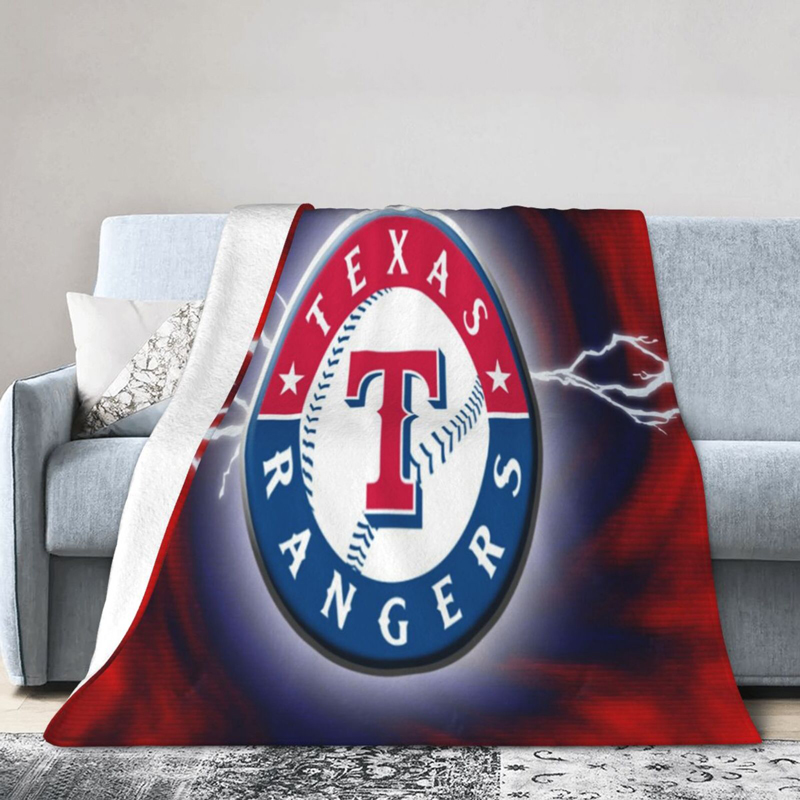Texas Rangers Blankets Sherpa Blanket Throw Blanket