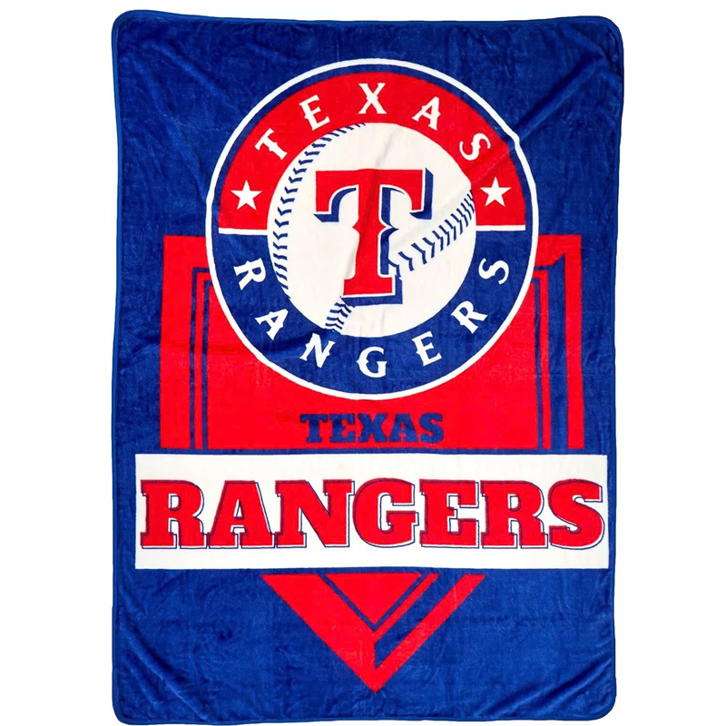 Texas Rangers Blankets Sherpa Blanket Throw Blanket