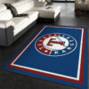 Texas Rangers Rug MLB Area Rug Living Room Rug Indoor Rug Rectangle Carpet texas rangers rug living room carpet regtangle carpet floor decor home decor ver 380