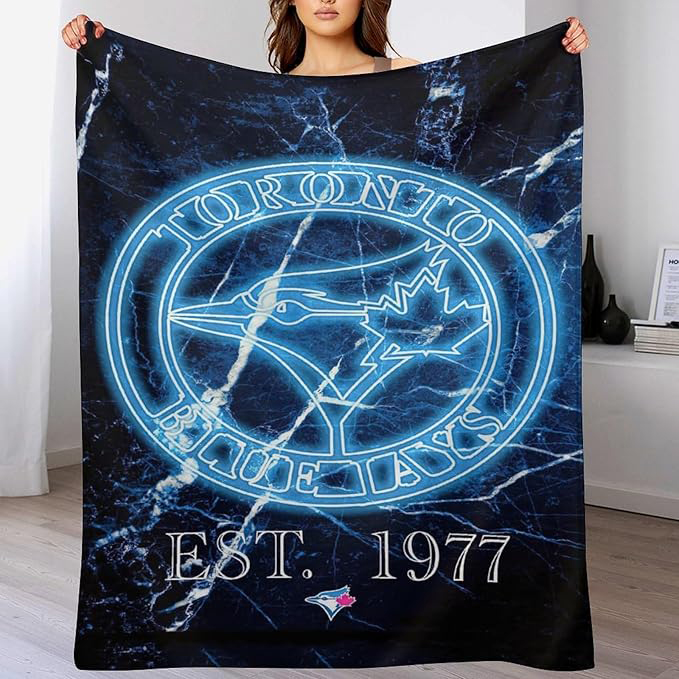Toronto Blue Jays Blanket FLeece Blanket Throw Blanket