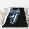 toronto blue jays blanket fleece blanket throw blanket v38