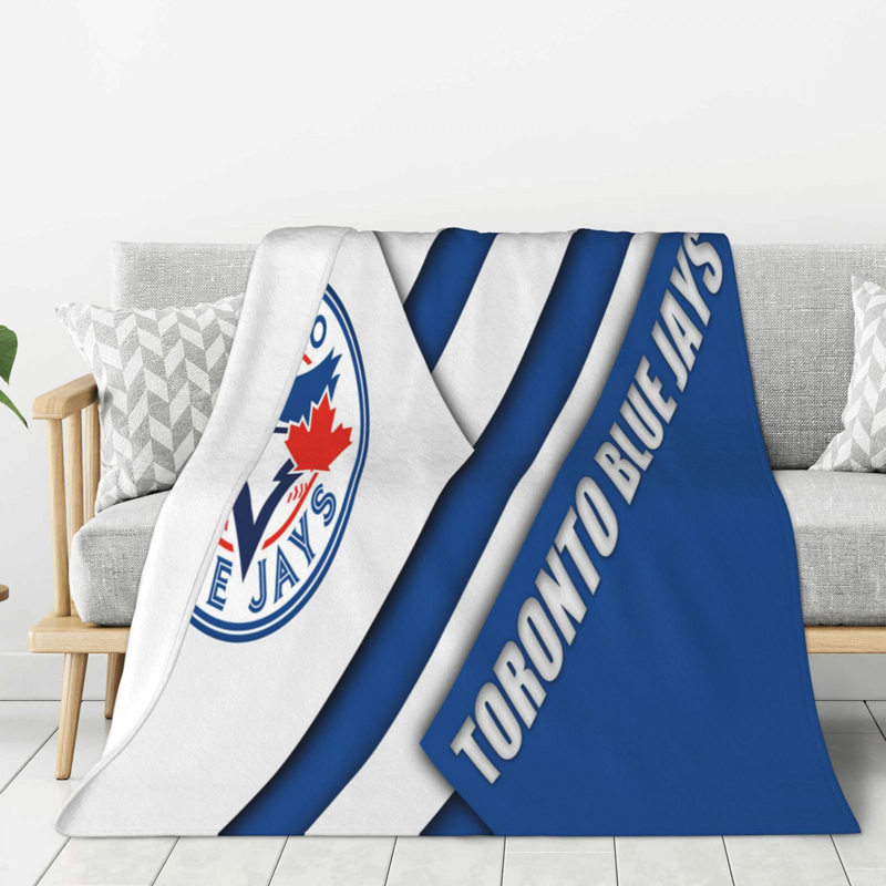 Toronto Blue Jays Blanket Sherpa Blanket Throw Blanket
