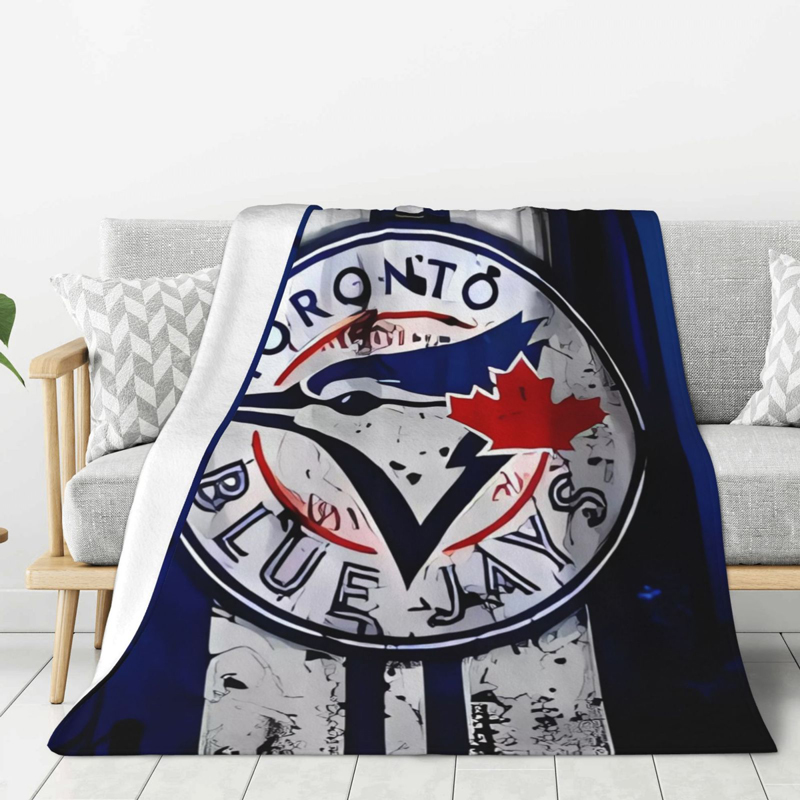 Toronto Blue Jays Blanket Sherpa Blanket Throw Blanket
