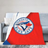 toronto blue jays blanket sherpa blanket throw blanket v27