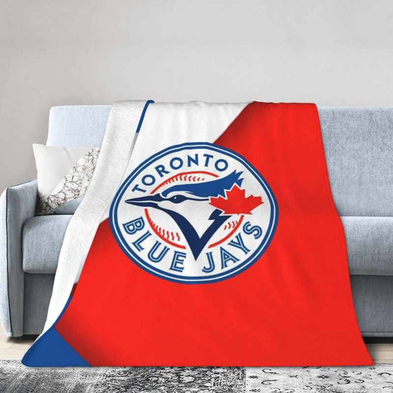 Toronto Blue Jays Blanket Sherpa Blanket Throw Blanket