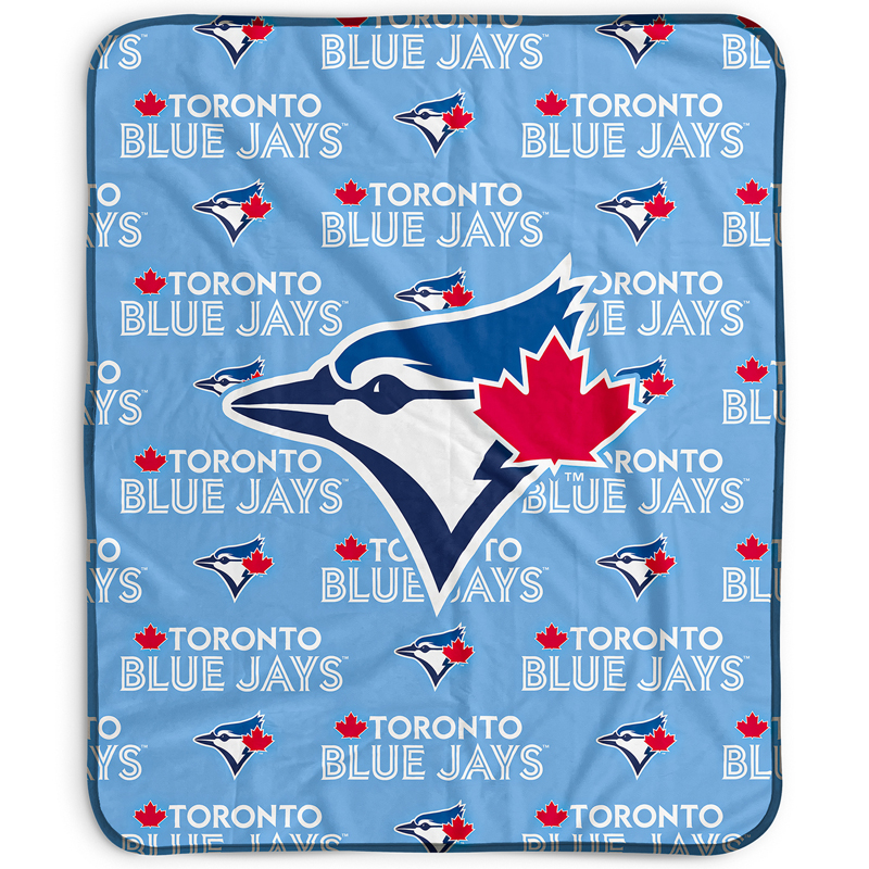 Toronto Blue Jays Blanket Sherpa Blanket Throw Blanket