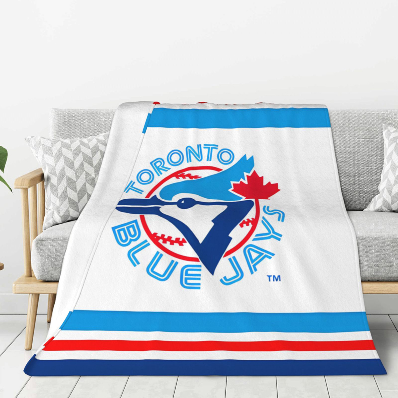 Toronto Blue Jays Blanket Sherpa Blanket Throw Blanket