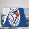 toronto blue jays blanket sherpa blanket throw blanket v53