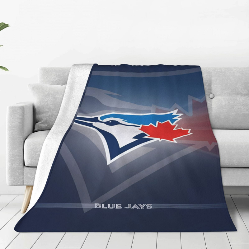 Toronto Blue Jays Blanket Sherpa Blanket Throw Blanket