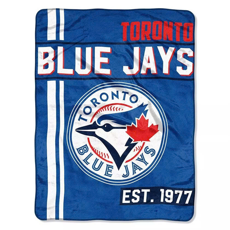 Toronto Blue Jays Blankets Sherpa Blanket Throw Blanket
