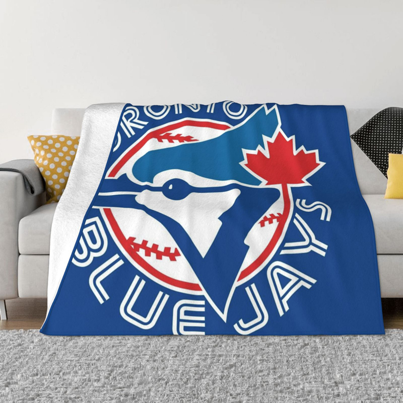 Toronto Blue Jays Blankets Sherpa Blanket Throw Blanket
