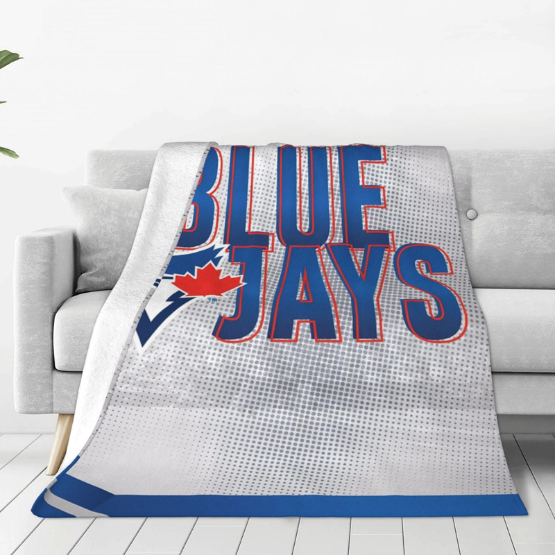 Toronto Blue Jays Blankets Sherpa Blanket Throw Blanket
