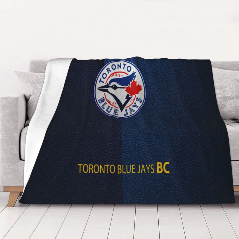 Toronto Blue Jays Blankets Sherpa Blanket Throw Blanket