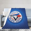toronto blue jays blankets sherpa blanket throw blanket v9