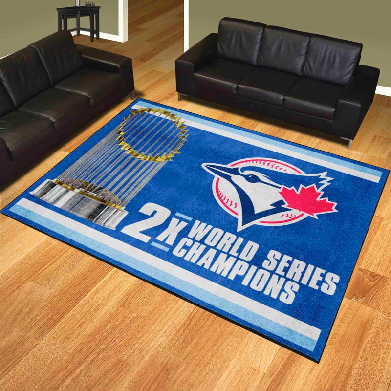 Toronto Blue Jays Rug MLB Area Rug Kitchen Rug Indoor Rugs Rectangle Carpet
