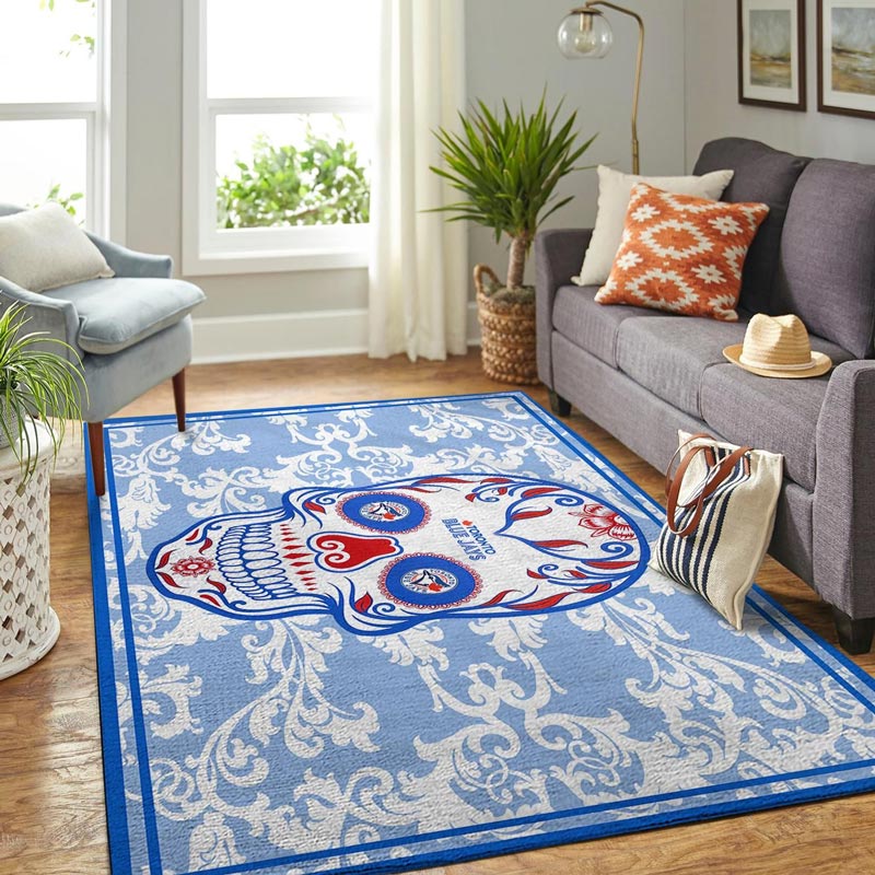 Toronto Blue Jays Rug MLB Area Rug Dining Room Rugs Indoor Indoor Rugs Rectangle Carpet