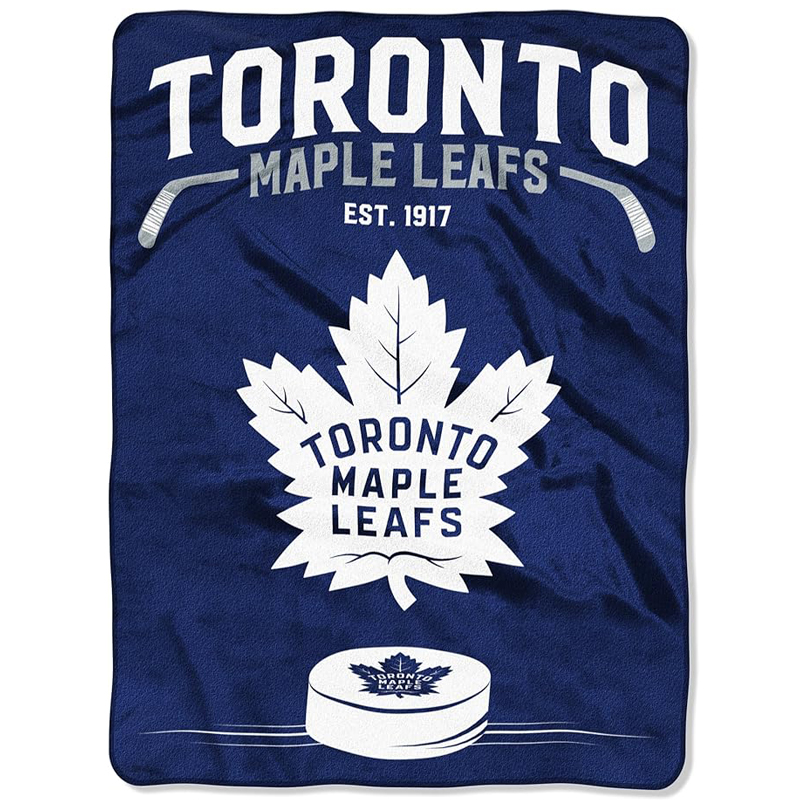 Toronto Maple Leafs Blankets Sherpa Blanket Throw Blanket