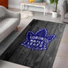 Toronto Maple Leafs Rug NHL Area Rug Dining Room Rug Indoor Rug Rectangle Carpet toronto maple leafs rug living room carpet regtangle carpet floor decor home decor ver 253