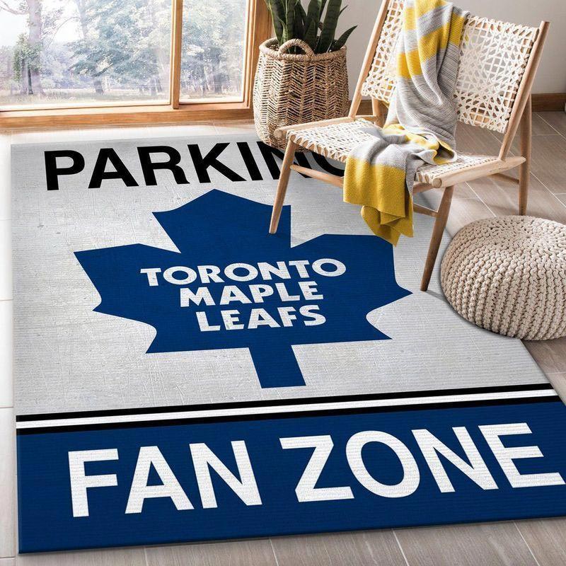 Toronto Maple Leafs Rug NHL Area Rug Dining Room Rugs Indoor Indoor Rugs Rectangle Carpet