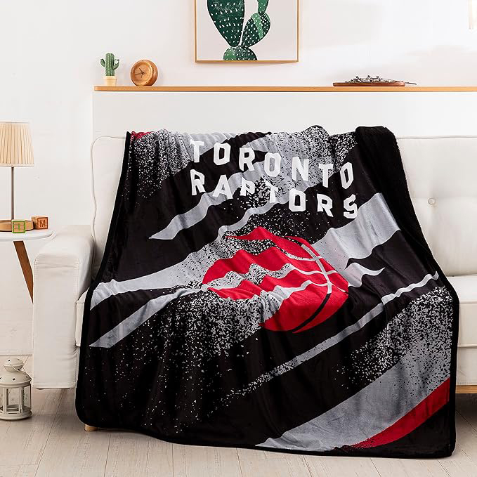 Toronto Raptors Blankets Sherpa Blanket Throw Blanket