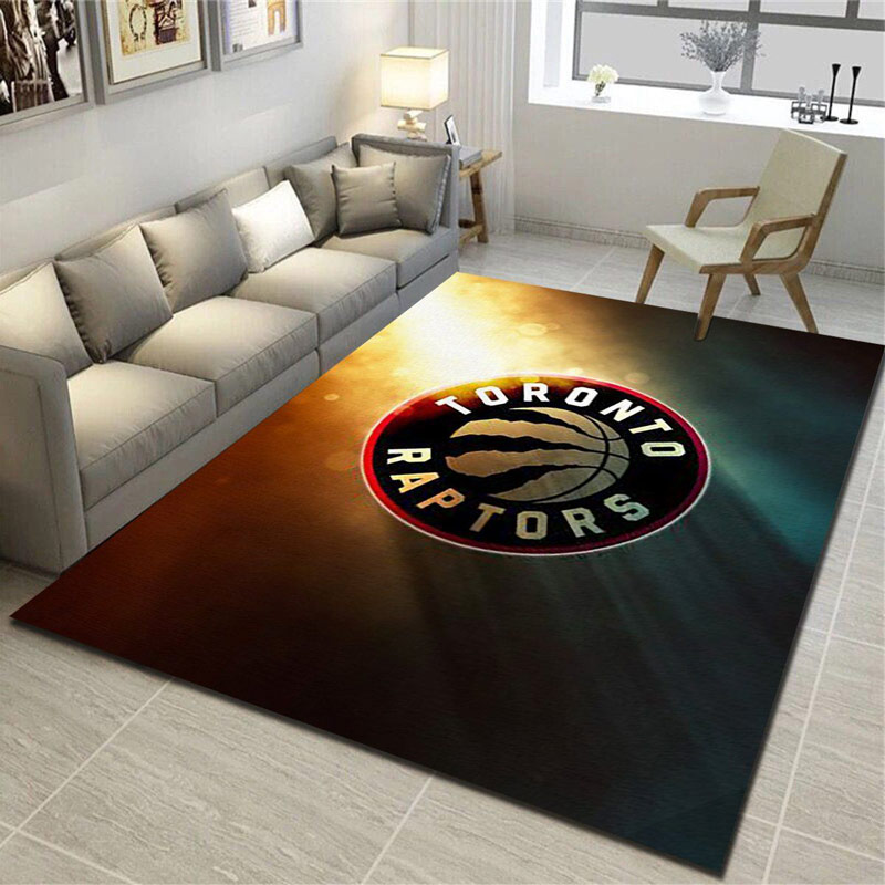 Toronto Raptors Area Rug NBA Area Rug Dining Room Rug Indoor Rugs Rectangle Carpet