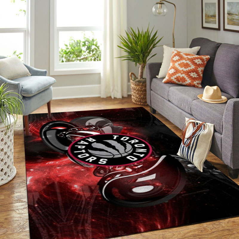 Toronto Raptors Area Rug NBA Area Rug Kitchen Rug Indoor Rug Rectangle Carpet